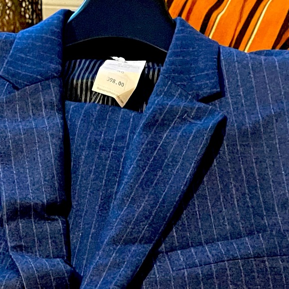 Men’s Pinstripe Italian Made for Banana Republic Factory Brand New